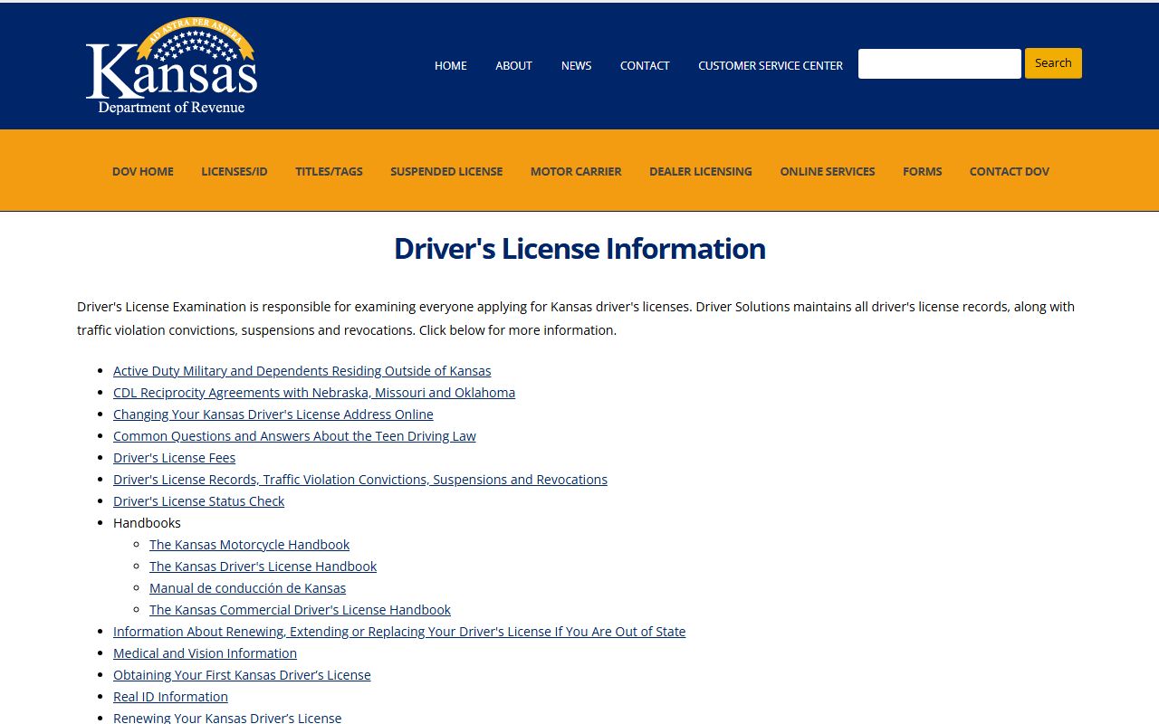 Gray County arrest records Kansas driver license information page