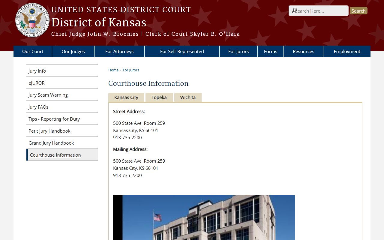 Gray County inmate records federal court locations distinction