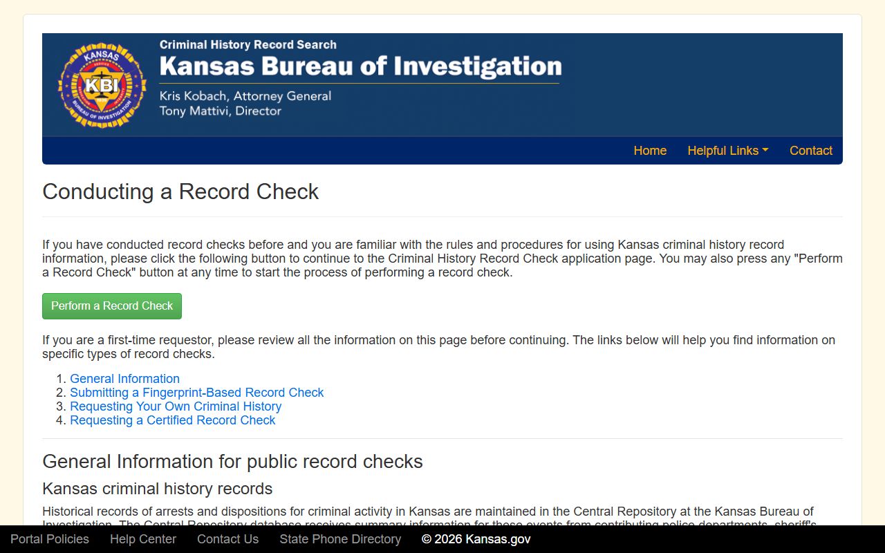 Gray County probate records and Kansas KBI record check distinctions