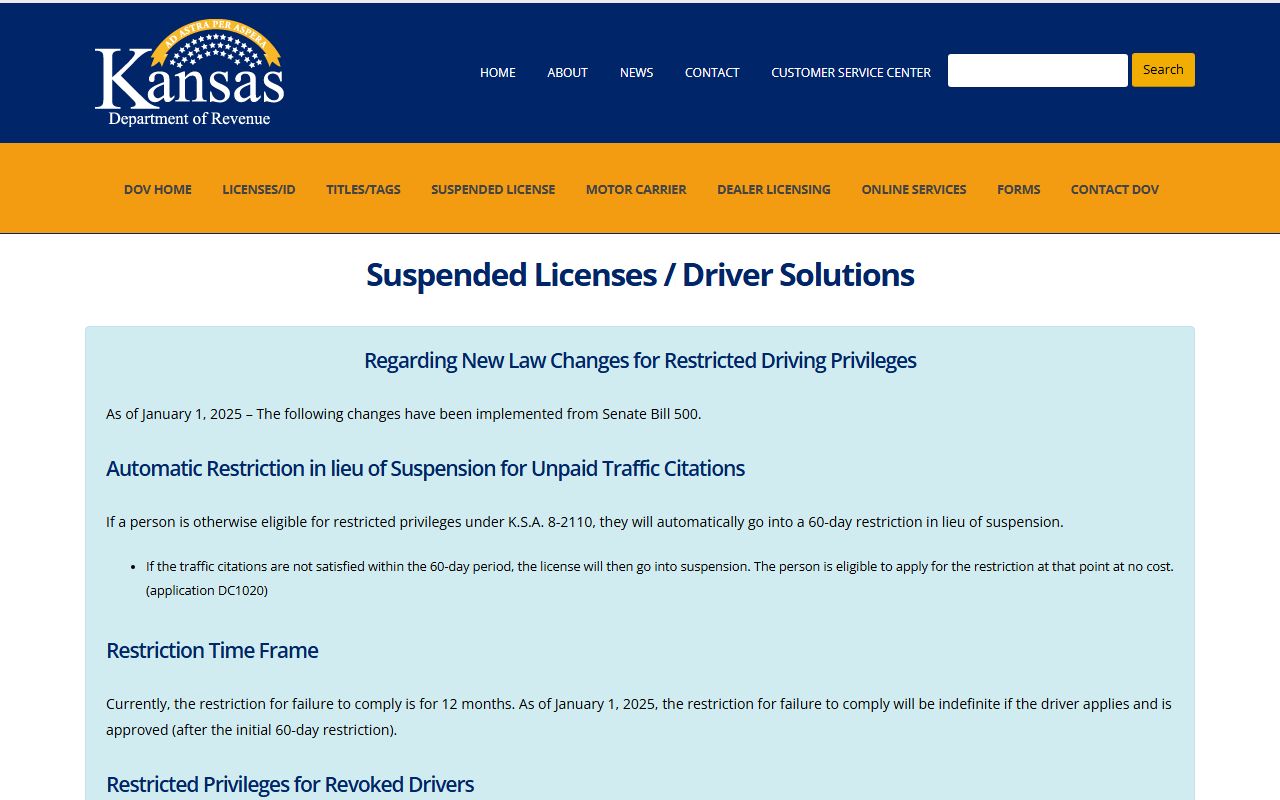 Gray County warrant records Kansas suspended license failure to comply information